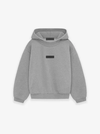 Essentials Hoodie Dark Heather Oatmeal