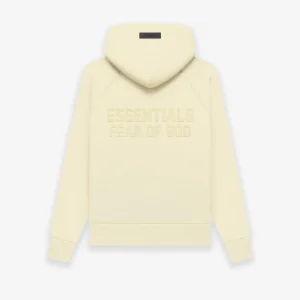 Essentials Fw22 Kids Fullzip Hoodie Canary