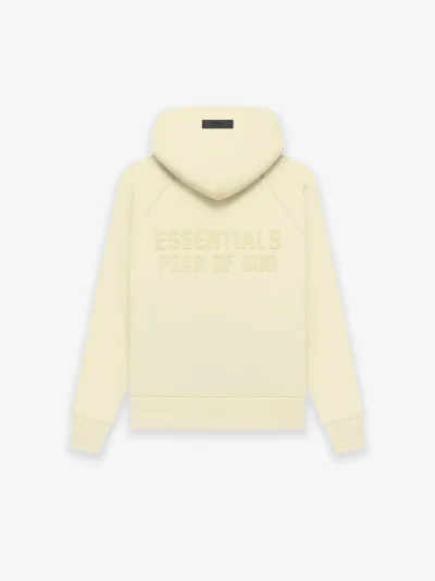 Essentials Fw22 Kids Fullzip Hoodie Canary