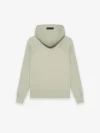 Essentials Kids Spring Waffle Henley Hoodie Seafoam