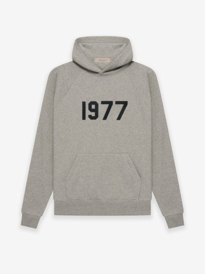 Essentials 1977 Hoodie – Dark Gray