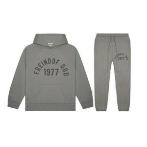 Essentials Friend Of God 1977 Tracksuit Gray