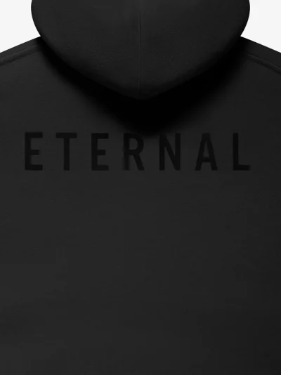 Eternal Fleece Hoodie Black