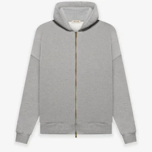 Eternal Fleece Zip Hoodie Warm Heather Grey