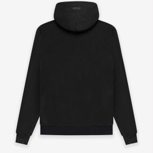 Fear of God Baseball Hoodie – Black