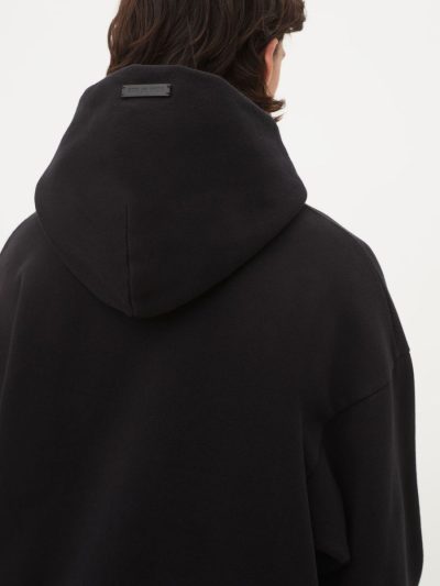 Fear of God Baseball Hoodie – Black