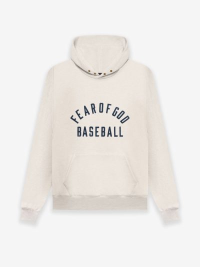 Fear of God Baseball Hoodie – Cream