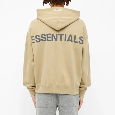 Fear Of God Essentials 3m Logo Pullover Hoodie Twill