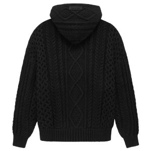 Fear of God Essentials Cable Knit Hoodie