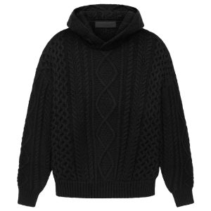 Fear of God Essentials Cable Knit Hoodie