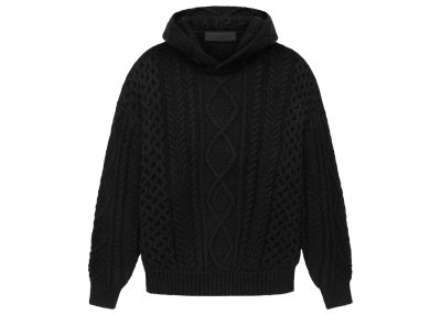 Fear of God Essentials Cable Knit Hoodie