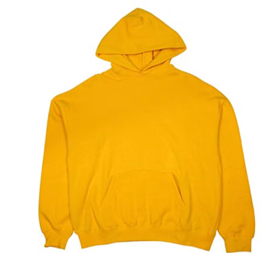 Fear of God Essentials Graphic Pullover Hoodie Yellow