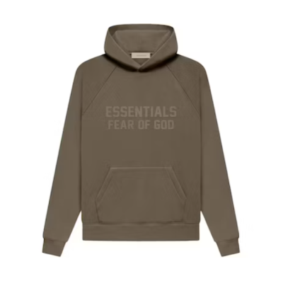 Fear of God Essentials Hoodie Wood