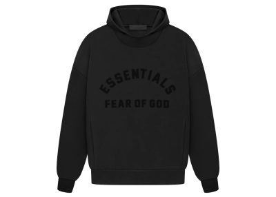 Fear of God Essentials Hoodie Black