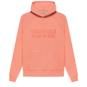 Fear of God Essentials Hoodie Coral