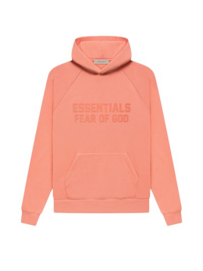 Fear of God Essentials Hoodie Coral