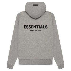 Fear of God Essentials Hoodie Dark Oatmeal