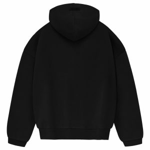 Fear of God Essentials Hoodie Jet Black