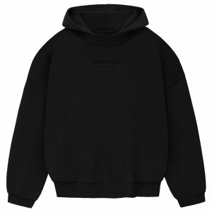 Fear of God Essentials Hoodie Jet Black