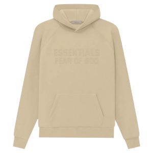 Fear of God Essentials Hoodie Sand