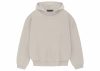 Fear of God Essentials Hoodie Silver Cloud