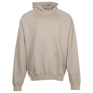 Fear of God Essentials Hoodie Smoke