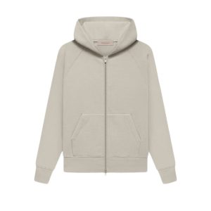 Fear Of God Essentials Kids Full-Zip Hoodie Smoke