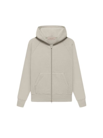 Fear Of God Essentials Kids Full-Zip Hoodie Smoke