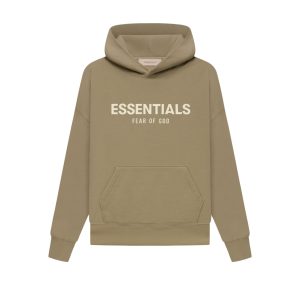 Fear Of God Essentials Kids Hoodie Oak