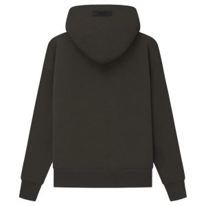 Fear Of God Essentials Kids Hoodie Off Black