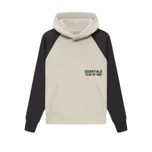 Fear Of God Essentials Kids Raglan Hoodie Wheat