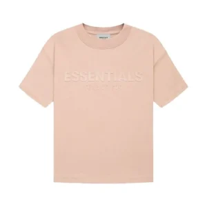 Fear of God Essentials Pink T-shirt