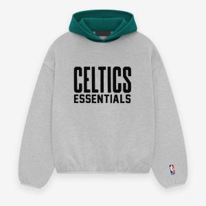 Essentials Celtics Hoodie Light Heather