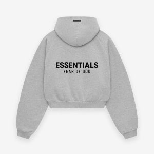 Essentials Women’s Fleece Cropped Hoodie