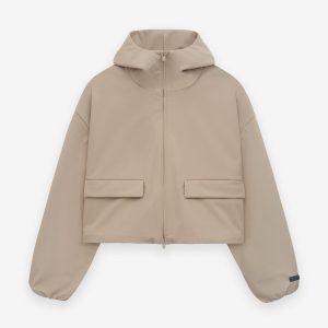 Essentials Women’s Bonded Nylon Hooded Anorak