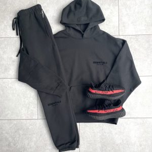 Essentials Fear of God Black Tracksuit