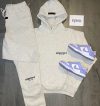 Essentials Fear of God Light Heather Oatmeal Tracksuit