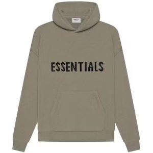 Fear Of God Essentials Knit Pullover Hoodie (SS21) Taupe