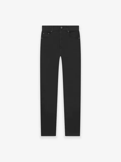 5 Pocket Jean Jet Black