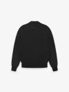 Kids Essentials Crewneck Jet Black