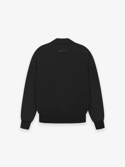 Kids Essentials Crewneck Jet Black