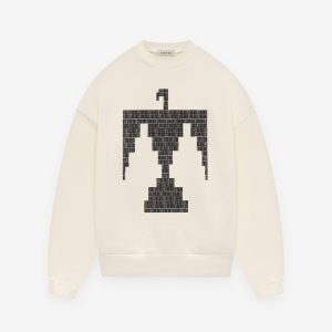 Essentials Thunderbird Crewneck Sweatshirt Cream