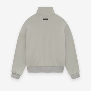 Essentials Fleece Half Zip Mockneck