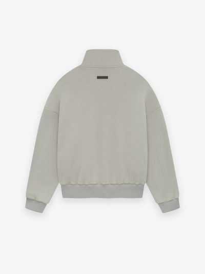 Essentials Fleece Half Zip Mockneck