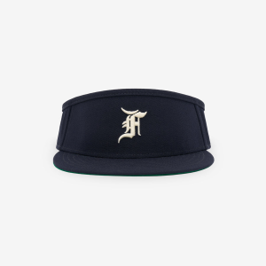 Fitted Visor Blue Hat