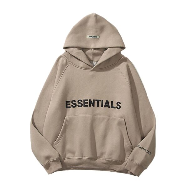 Brown Essentials Oversized Hoodie