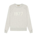 Essentials Crewneck 1977 Gray Sweatshirt