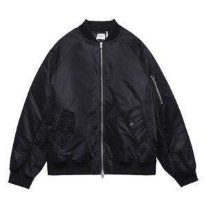 Essentials Bomber Baseball Jacket Black