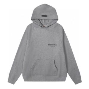 Essentials Fear of God Hoodie Light Gray