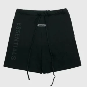 Fear of God Essentials Logo Shorts Black